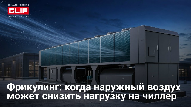 Фрикулинг: когда наружный воздух может снизить нагрузку на чиллер