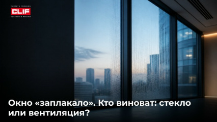 Окно «заплакало». Кто виноват: стекло или вентиляция?