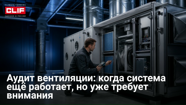 Аудит вентиляции: когда система ещё работает, но уже требует внимания