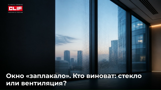 Окно «заплакало». Кто виноват: стекло или вентиляция?